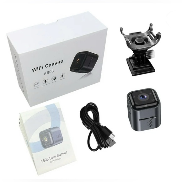 🥳HP🥳NIB Two-way MINI Wifi Camera Radio- Motion Detected- Factory Sealed - Picture 1 of 13